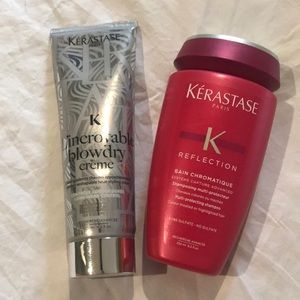 Kérastase shampoo and blow dry crème